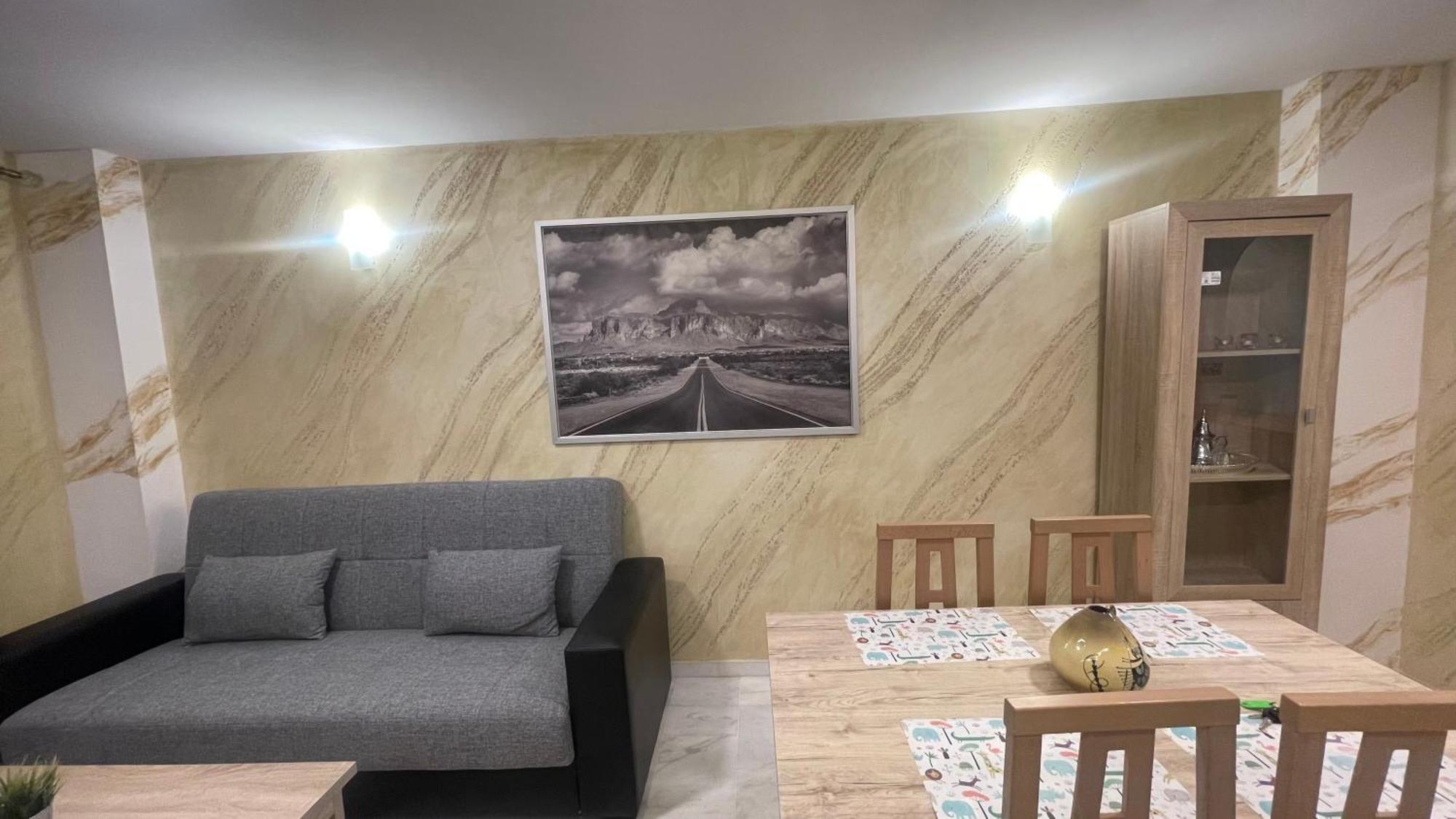 베날마데나코스타 Apartamento Con Vista A La Piscina 아파트 외부 사진